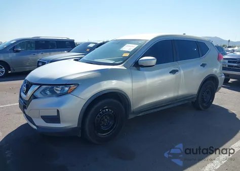 2017 Nissan Rogue S из США, поврежденный, VIN KNMAT2MV5HP554487